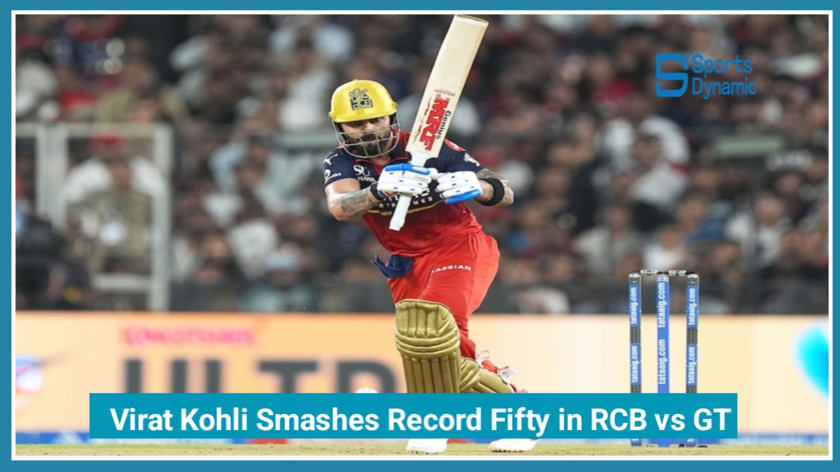 Virat Kohli Smashes Record Fifty Despite Injury Scare in RCB vs GT IPL 2026 Final