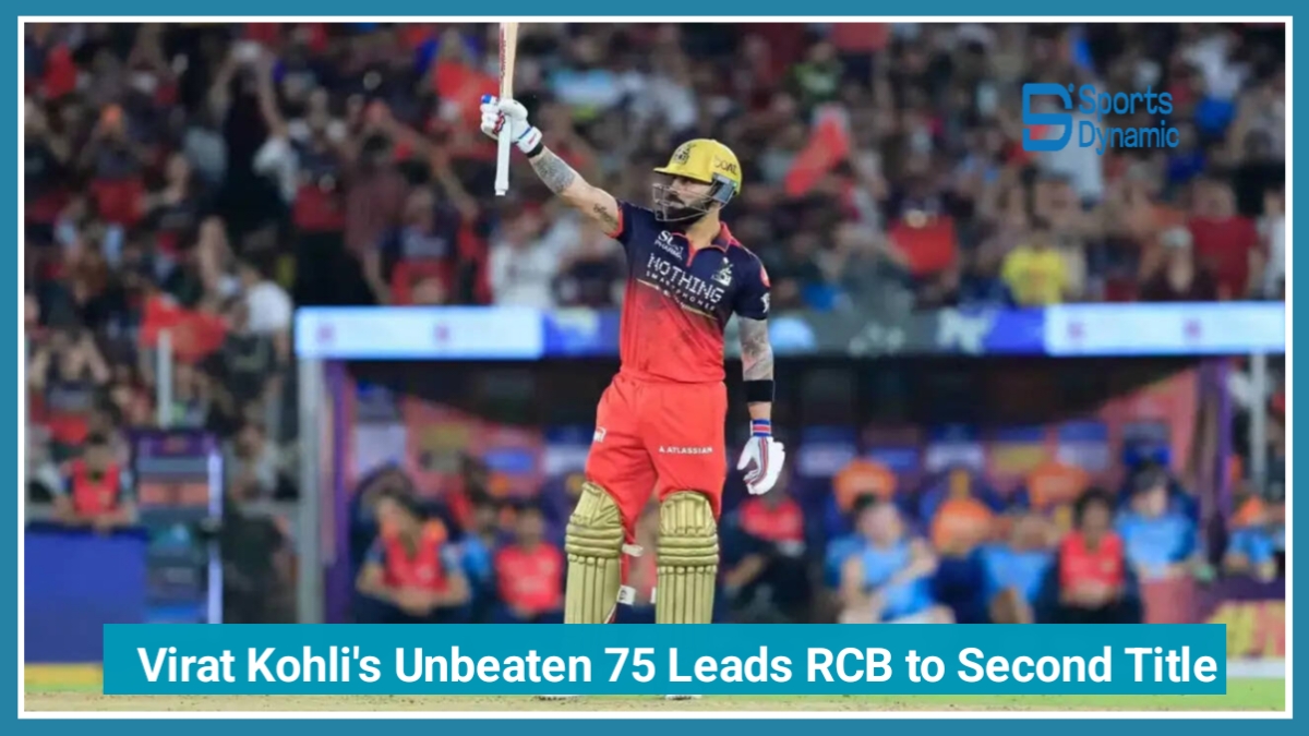 RCB vs GT IPL 2026 Final: Virat Kohli's Unbeaten 75 Leads Royal Challengers Bengaluru to Second Consecutive Title