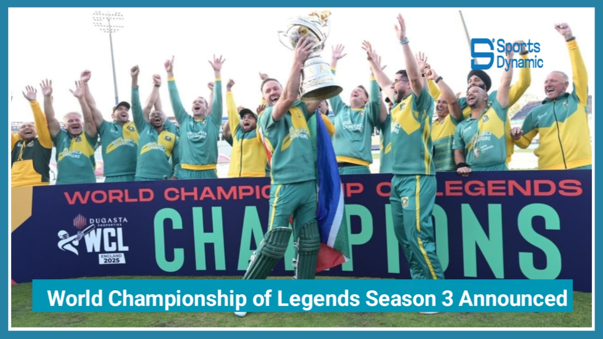 World Championship of Legends Season 3 Announced: Cricket Legends Return in October 2026