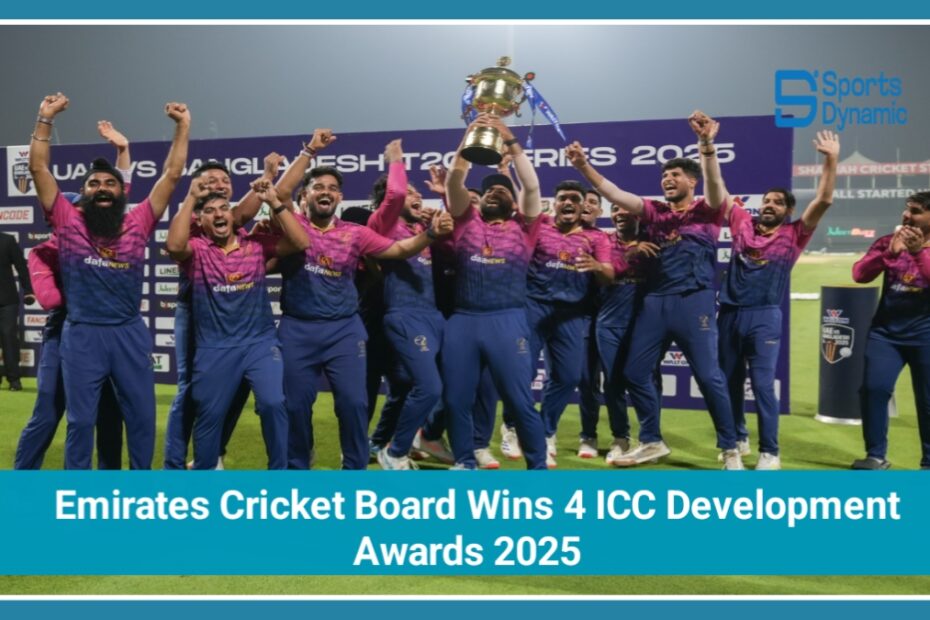 Emirates Cricket Board Wins Four ICC Development Awards 2025, Earns Global Recognition