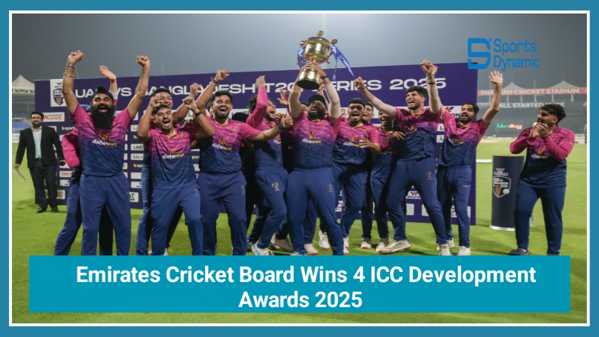 Emirates Cricket Board Wins Four ICC Development Awards 2025, Earns Global Recognition