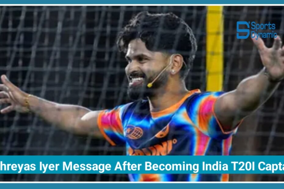 Shreyas Iyer Sends Strong Message After Becoming India T20I Captain, Says “I Won’t Be Under Anyone’s Shadow”