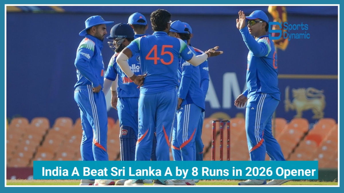 India A Beat Sri Lanka A by 8 Runs in Thrilling Tri-Nation A Series 2026 Opener