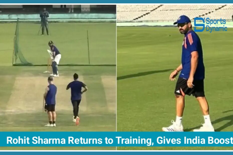 Rohit Sharma Returns to Training, Gives India Huge Boost Ahead of Afghanistan ODI Series