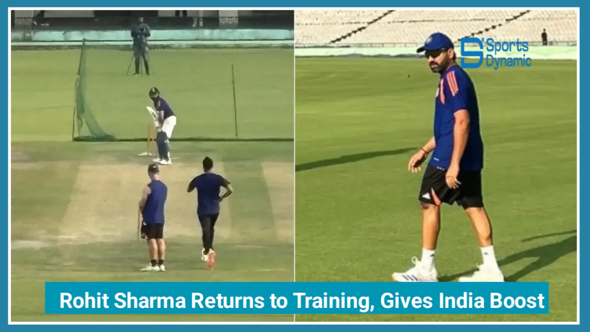 Rohit Sharma Returns to Training, Gives India Huge Boost Ahead of Afghanistan ODI Series