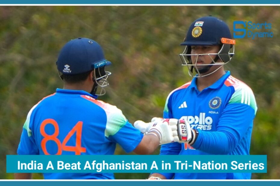 Vaibhav Sooryavanshi Continues to Shine as India A Beat Afghanistan A in Tri-Nation Series