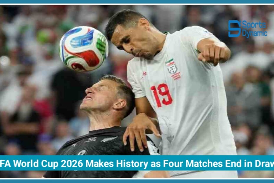 FIFA World Cup 2026 Makes History as Four Matches End in Draws on the Same Day After 68 Years