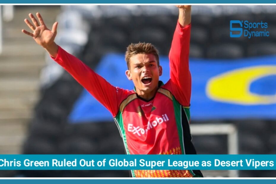 Chris Green Ruled Out of Global Super League as Desert Vipers Backed to Shine by Azhar Mahmood