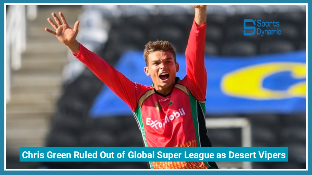 Chris Green Ruled Out of Global Super League as Desert Vipers Backed to Shine by Azhar Mahmood