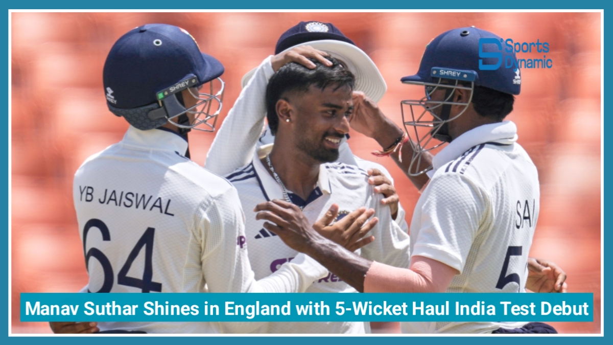 Manav Suthar Shines in England with Stunning Five-Wicket Haul After Dream India Test Debut