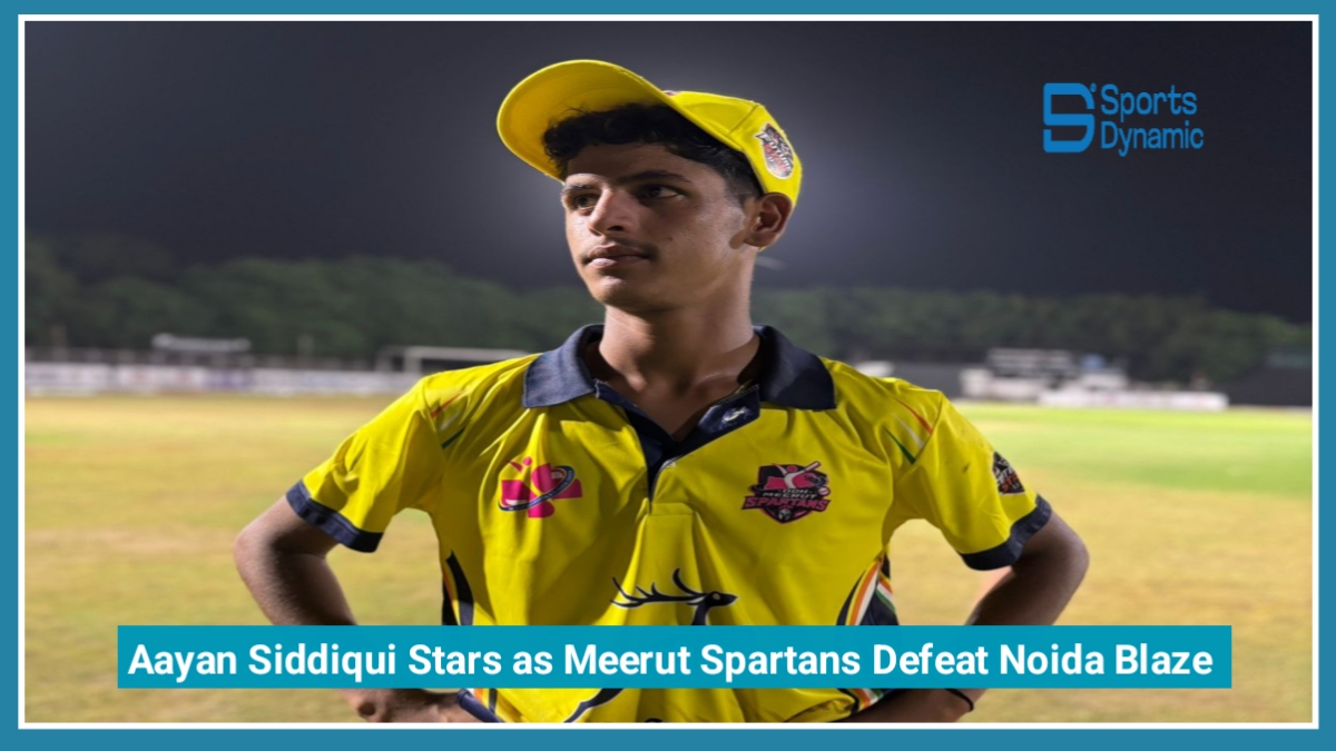 Aayan Siddiqui Stars as Meerut Spartans Defeat Noida Blaze in Rain-Hit U-15 Championship