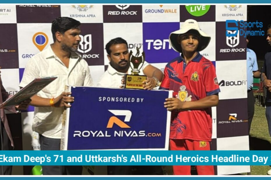 Ekam Deep's 71 and Uttkarsh's All-Round Heroics Headline Day 3 of Future Star U-15 Championship