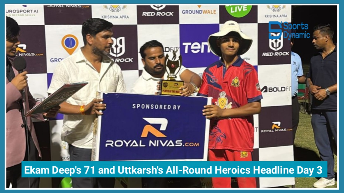 Ekam Deep's 71 and Uttkarsh's All-Round Heroics Headline Day 3 of Future Star U-15 Championship