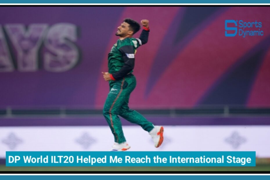 DP World ILT20 Helped Me Reach the International Stage, Says UAE Pacer Khuzaima Tanveer