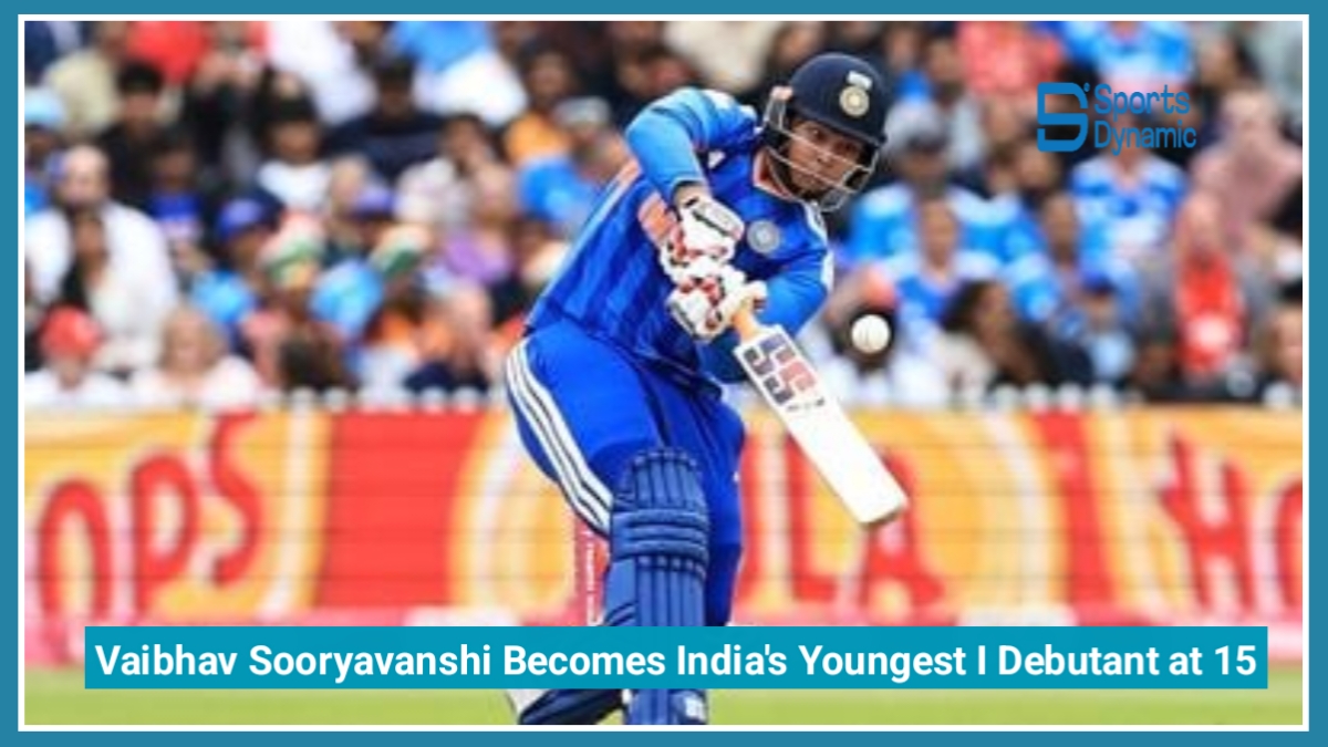 Vaibhav Sooryavanshi Becomes India's Youngest International Debutant at 15, Breaks Sachin Tendulkar's Record