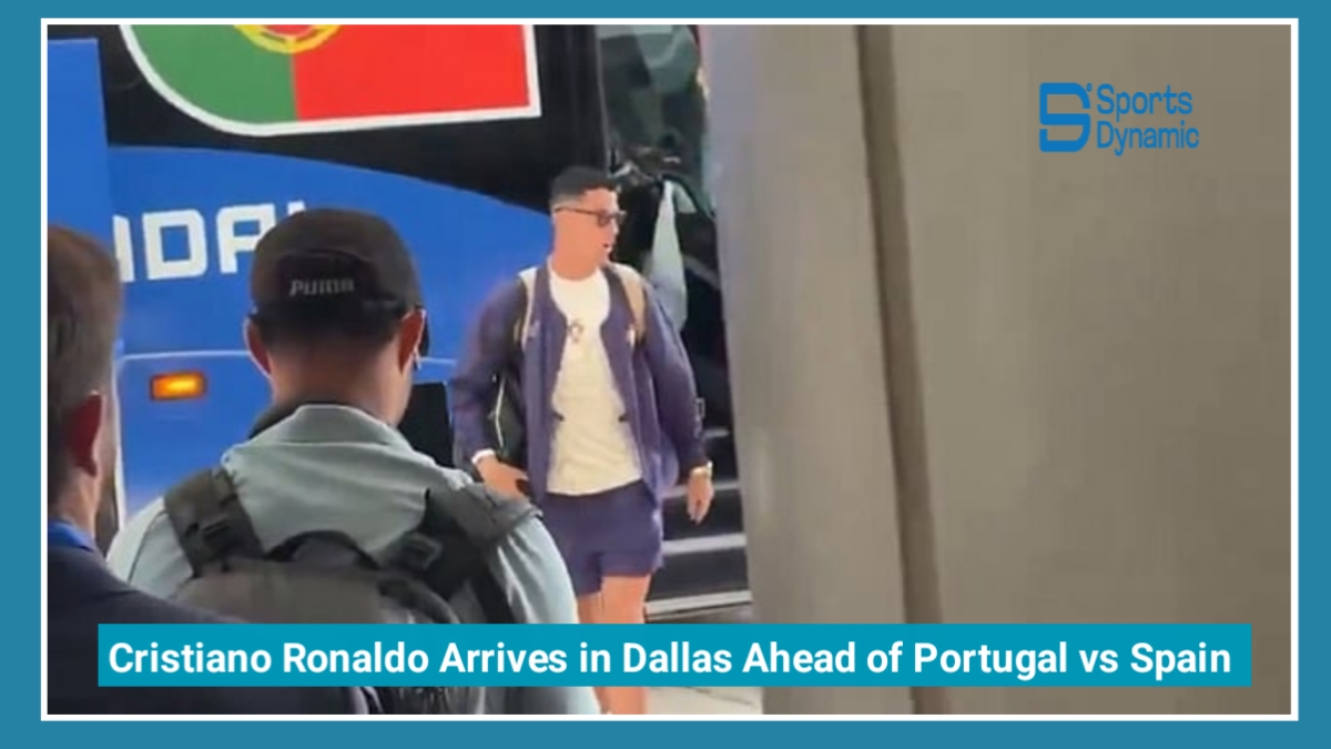 Cristiano Ronaldo Arrives in Dallas Ahead of Portugal vs Spain FIFA World Cup 2026 Round of 16 Clash