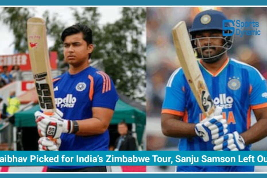 Vaibhav Sooryavanshi Picked for India’s Zimbabwe Tour, Sanju Samson Left Out of T20I Squad