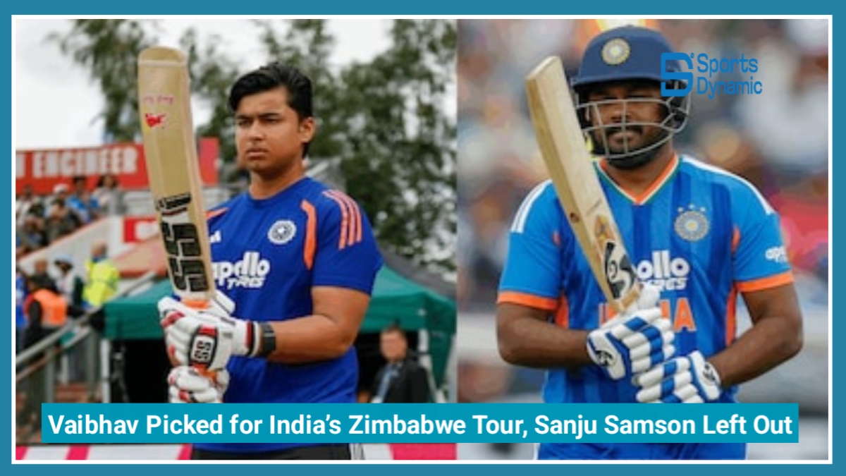 Vaibhav Sooryavanshi Picked for India’s Zimbabwe Tour, Sanju Samson Left Out of T20I Squad