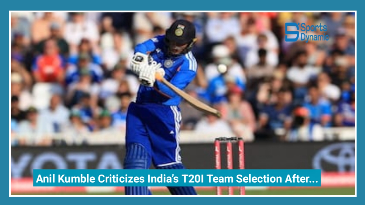 Anil Kumble Criticizes India’s T20I Team Selection After Record Defeat Against England