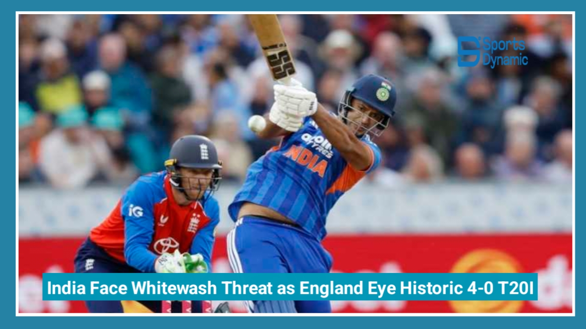 Team India Face Whitewash Threat as England Eye Historic 4-0 T20I Series Sweep