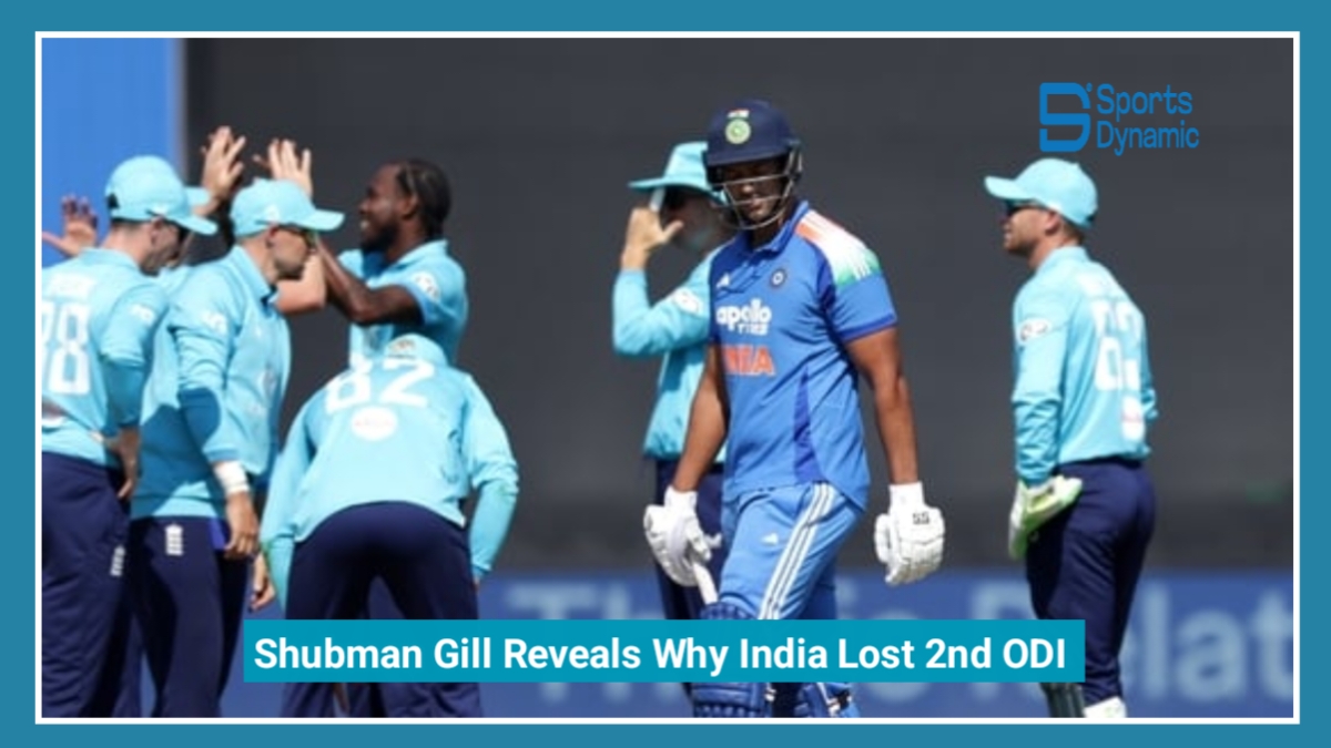 Shubman Gill Reveals Why India Lost 2nd ODI as England Level Series in Cardiff