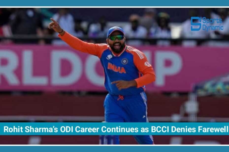 Rohit Sharma’s ODI Career Continues as BCCI Denies Farewell Match Reports
