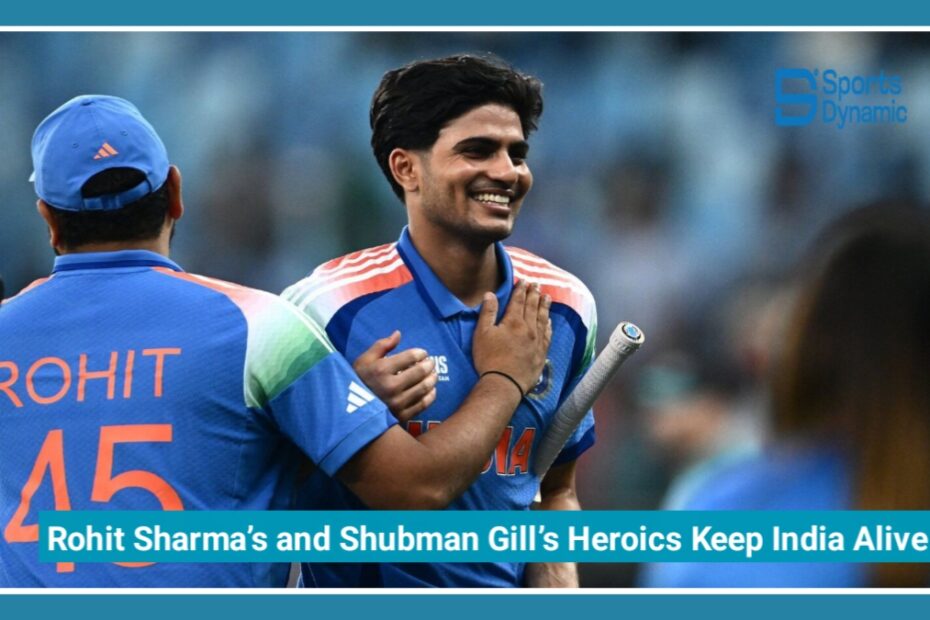 Rohit Sharma’s Brilliant Century and Shubman Gill’s Heroics Keep India Alive in Lord’s ODI Thriller