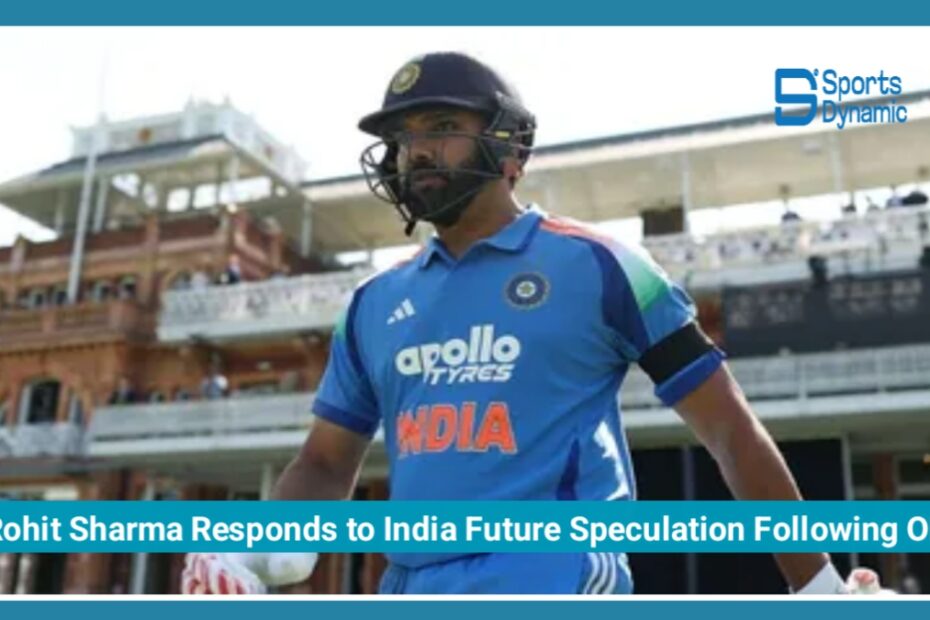 Rohit Sharma Responds to India Future Speculation Following England ODI Series