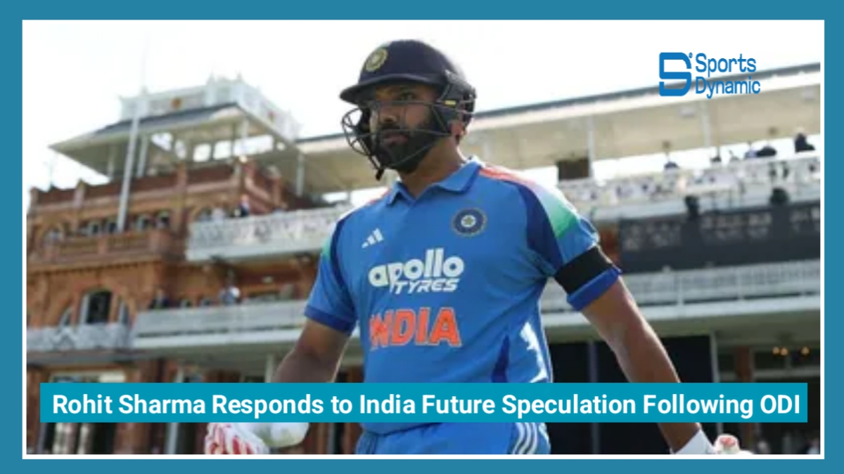 Rohit Sharma Responds to India Future Speculation Following England ODI Series