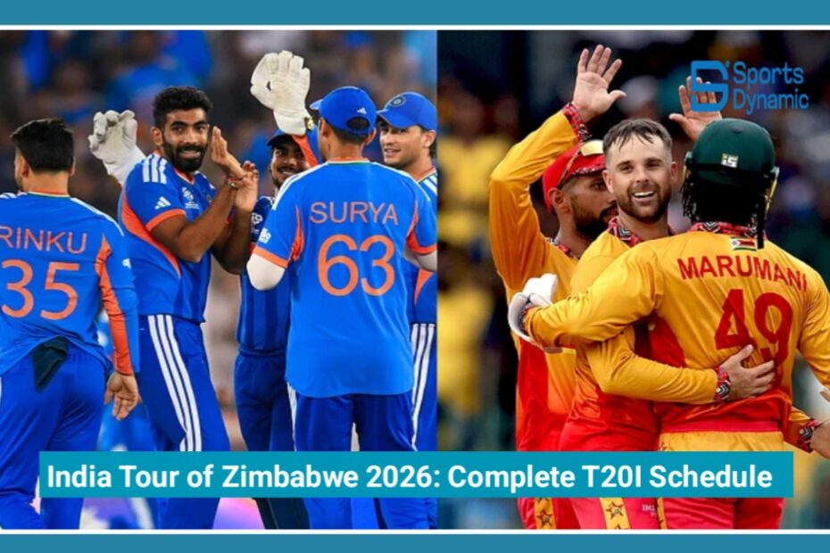 India Tour of Zimbabwe 2026: Complete T20I Schedule, Squad Updates and Match Preview