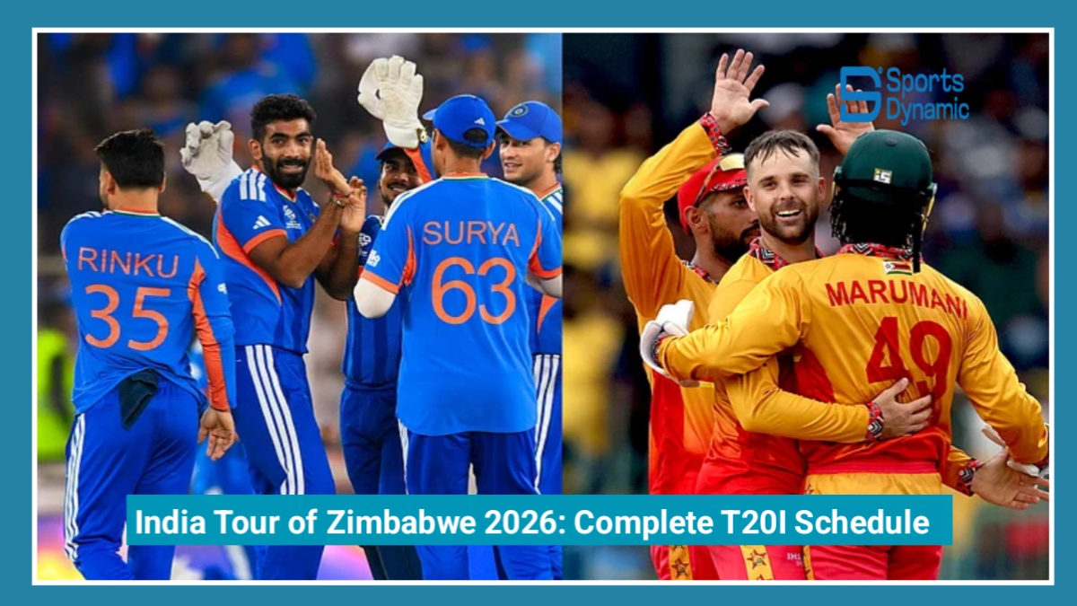 India Tour of Zimbabwe 2026: Complete T20I Schedule, Squad Updates and Match Preview