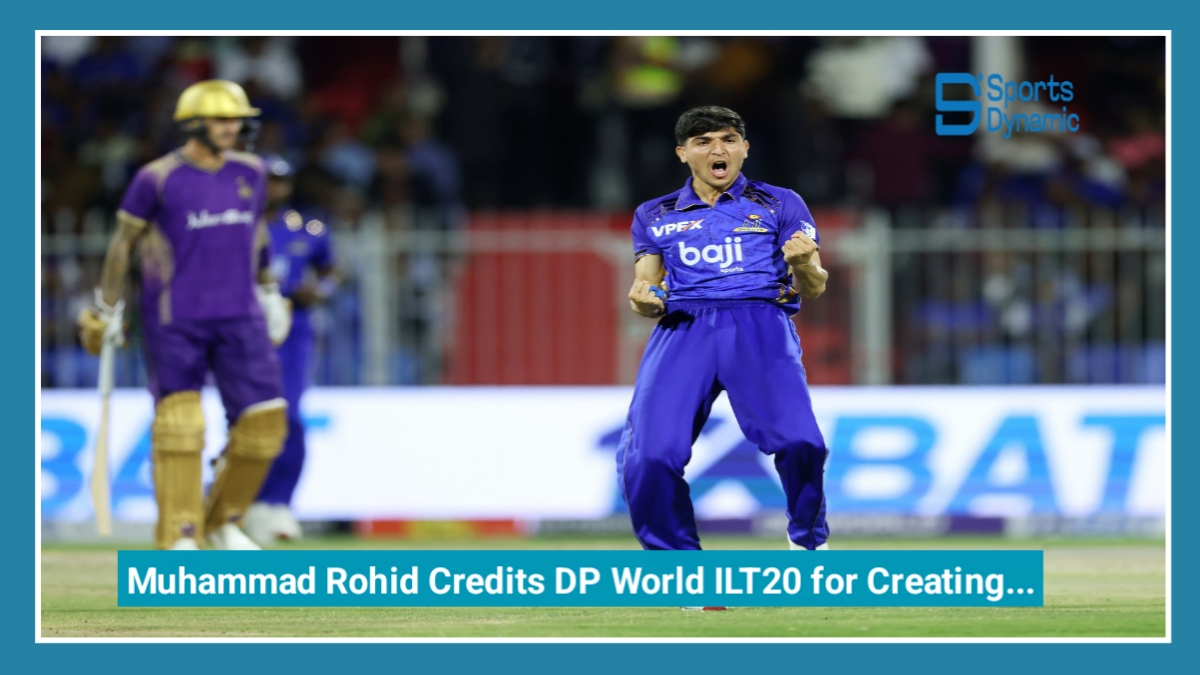 Muhammad Rohid Credits DP World ILT20 for Creating a Pathway for UAE Cricketers