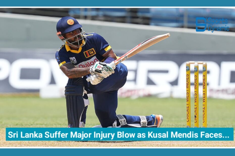 Sri Lanka Suffer Major Injury Blow as Kusal Mendis Faces Race Against Time Before India Test Series