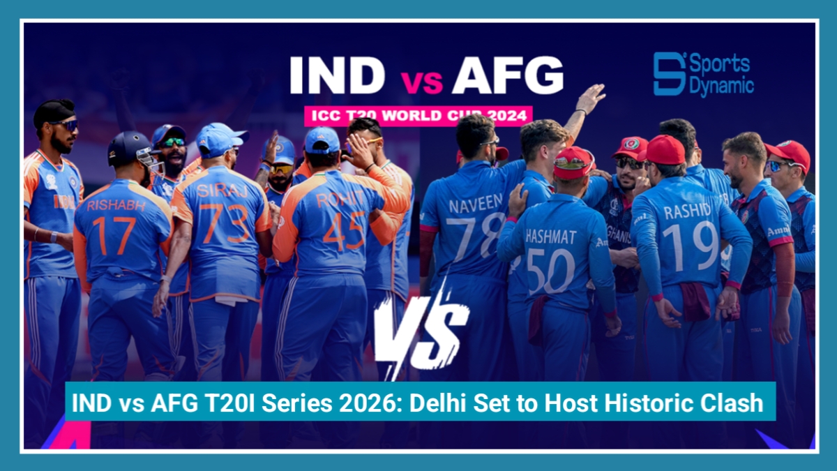 India vs Afghanistan T20I Series 2026: Delhi Set to Host Historic Three-Match Clash
