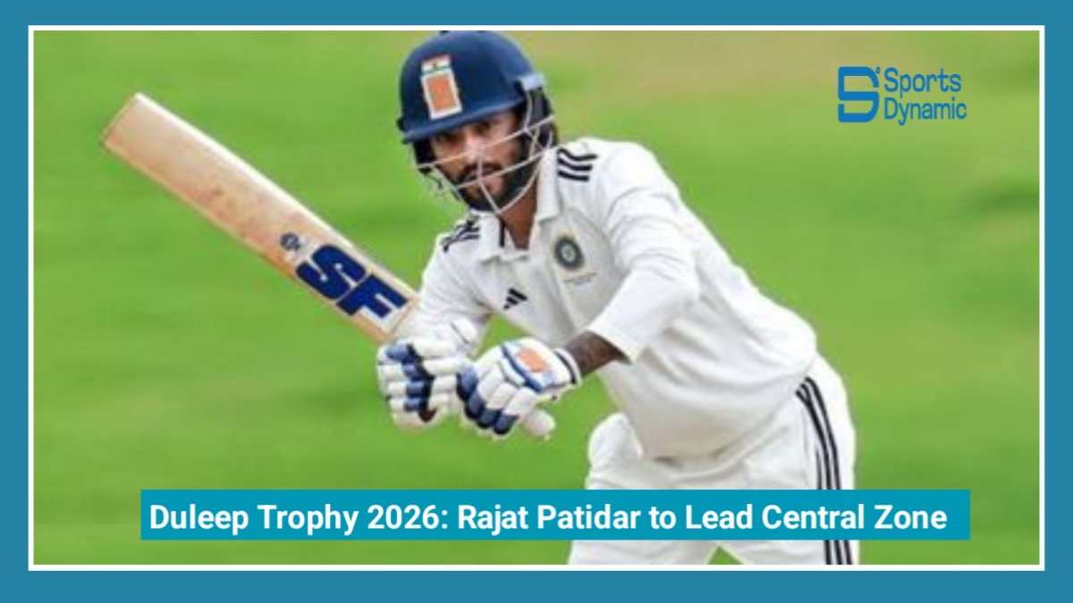 Duleep Trophy 2026: Rajat Patidar to Lead Central Zone, Rinku Singh Gets Key Leadership Role