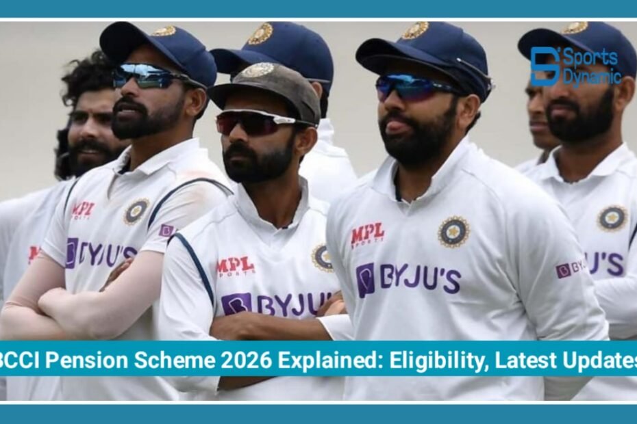 BCCI Pension Scheme explained in detail. Check eligibility rules, monthly pension slabs, benefits for former players and umpires, and the latest developments.