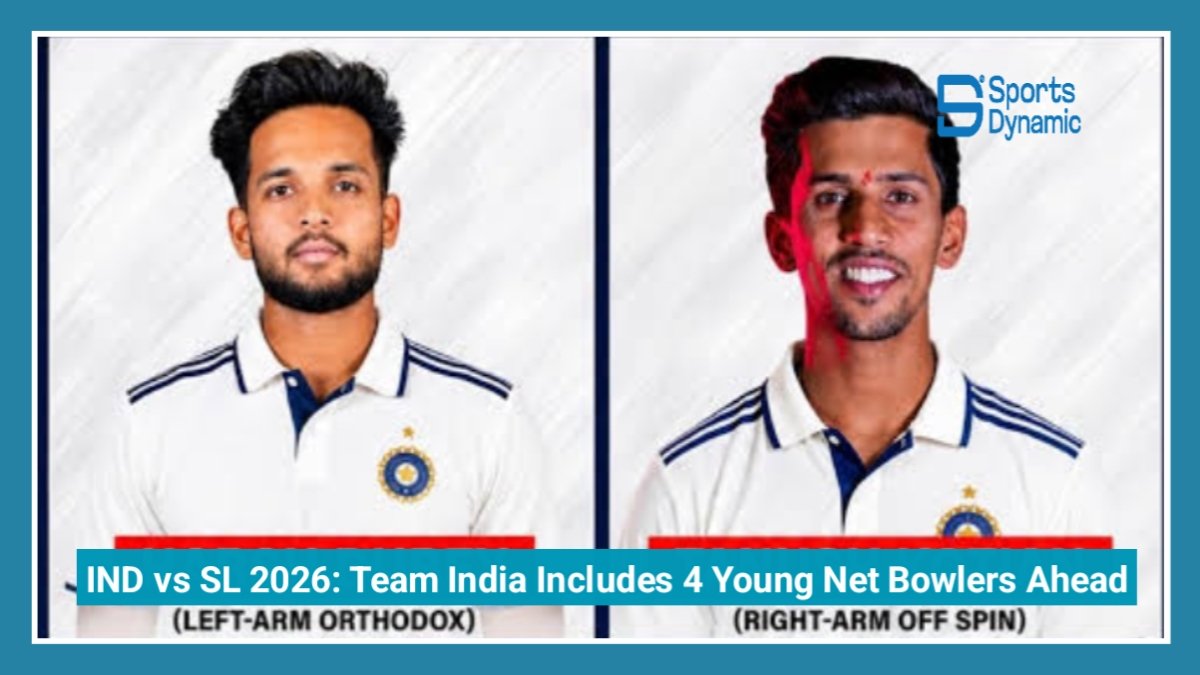 India vs Sri Lanka 2026: Team India Includes Four Young Net Bowlers Ahead of Test Series